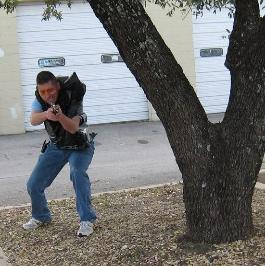 A Student at THA is learning his courses to work as a bodyguard in texas.